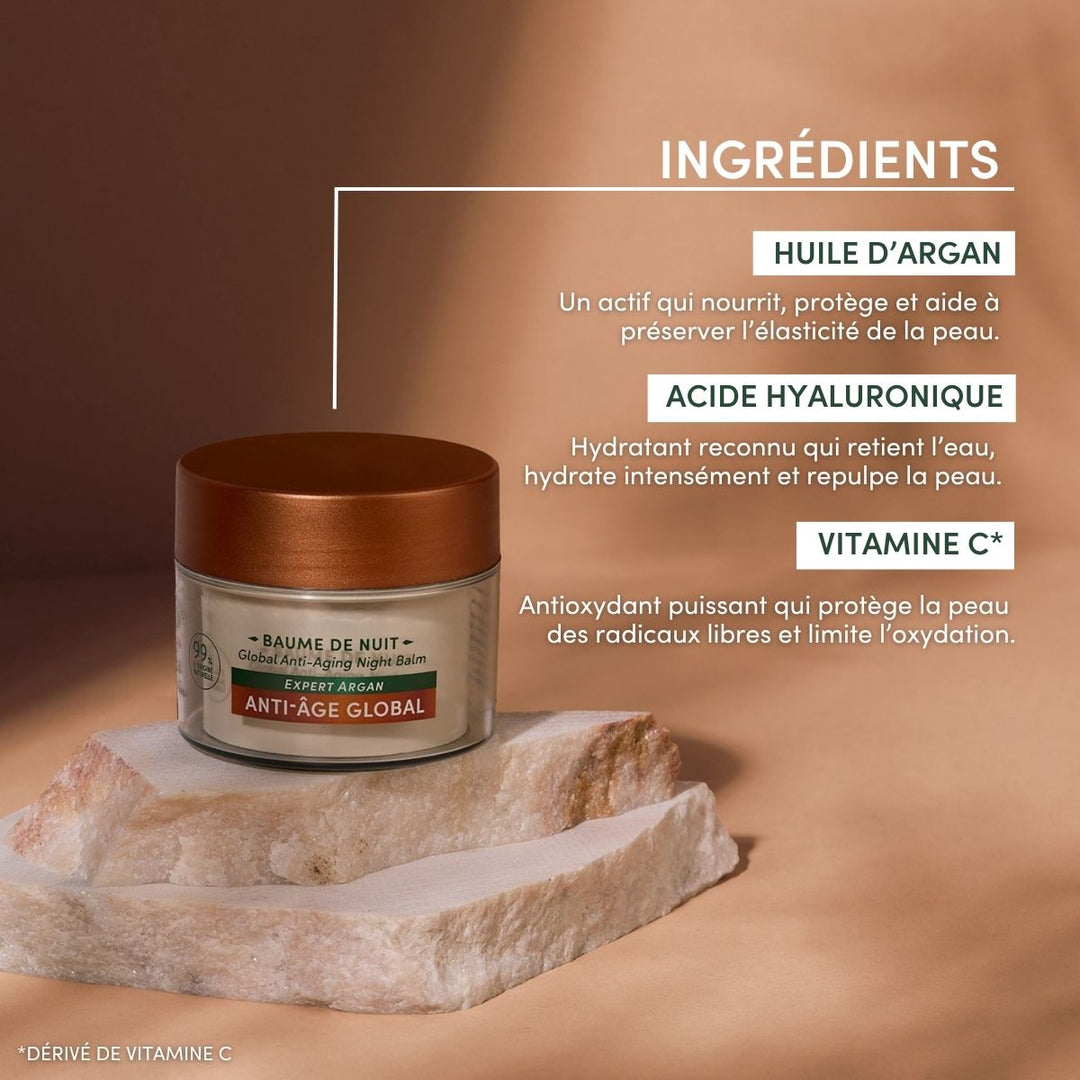 Baume de Nuit Anti-Âge Nourrissant