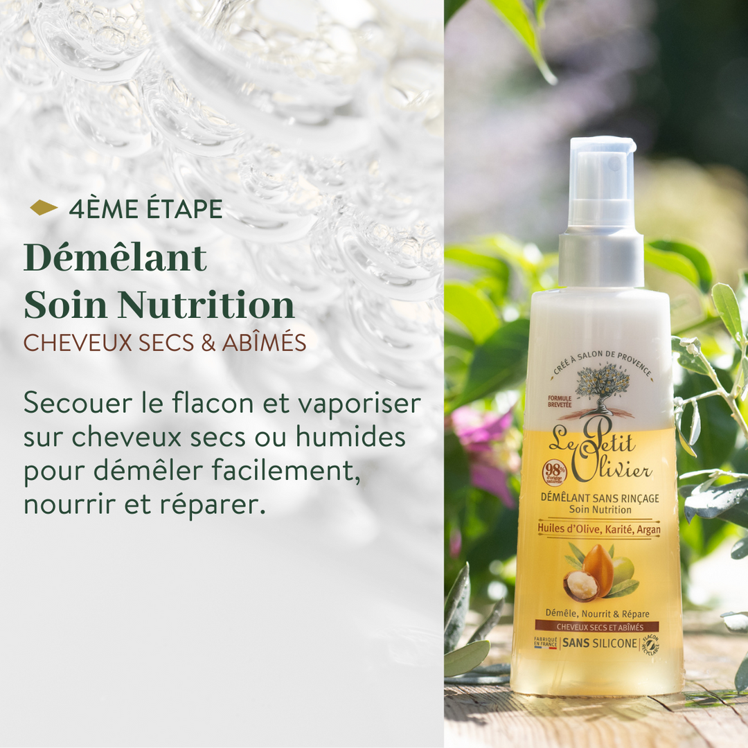 le petit olivier rituel capillaire complet soin nutrition olive karite argan demelant produit 4png